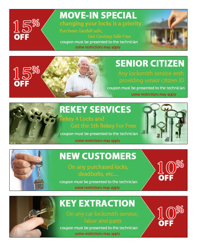South NC Locksmith Store, South, NC 919-378-1438 - coupon23-set-five